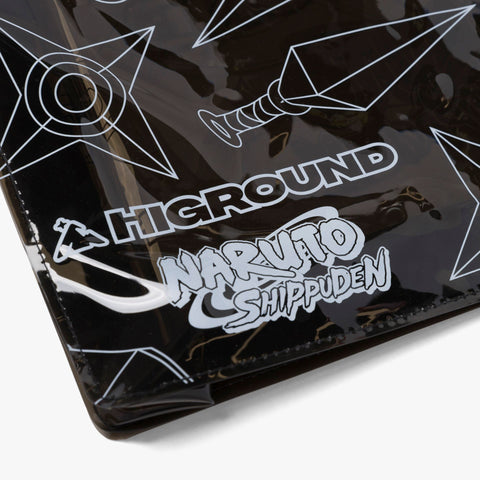 Naruto x Higround jellybag close-up front logo