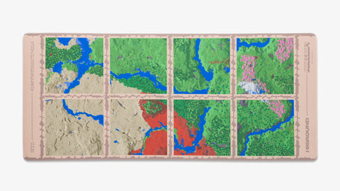 HG x Minecraft Mousepad XL - Map