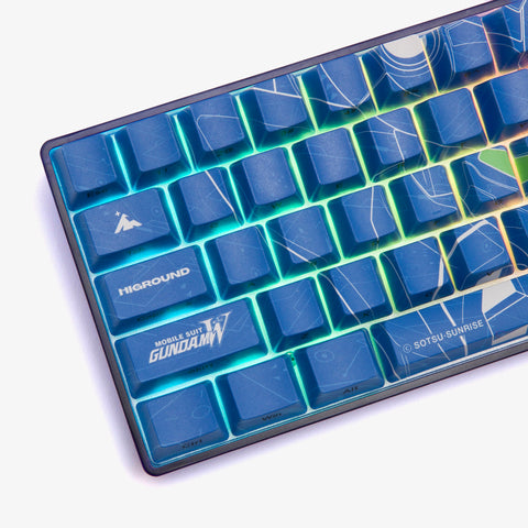 Gundam Basecamp 65 Keyboard - Admiral (Blue)