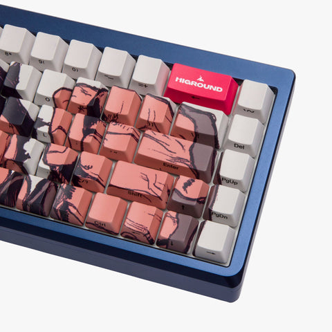 SF x HG 68 Keycap Set - Akuma